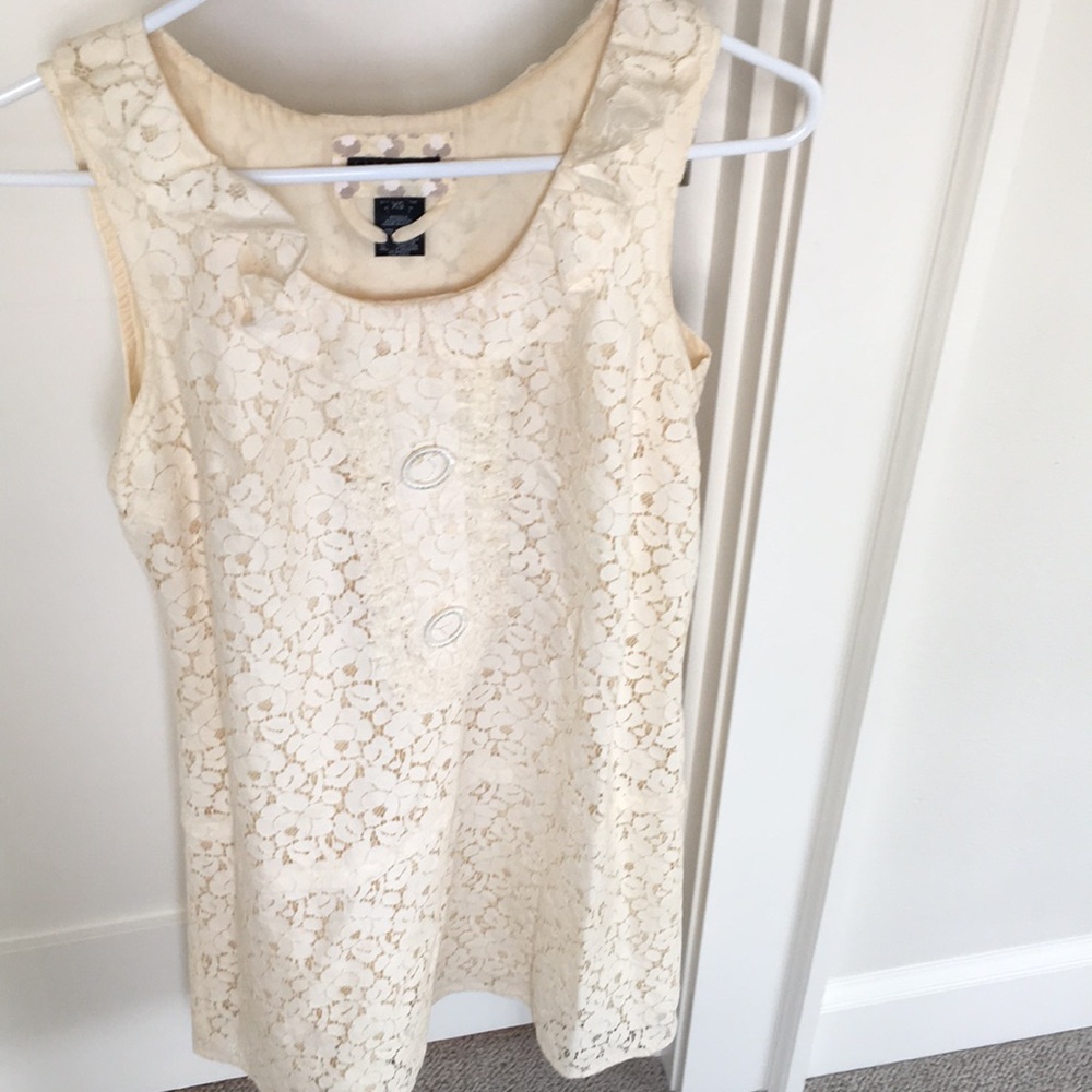 Sanctuary cream lace dress xs